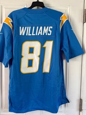 NFL Light Blue Team Jersey with NFL Patch 2022